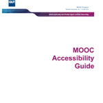 cover of MOOC Accessibility Guide